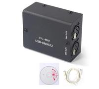 Dioche USB DMX512 LED Modulo di Controllo della Luce LED da USB a DMX512 | Decoder Compatto con Manuale Utente e CD | Ideale per il Controllo dell'illuminazione Scenica