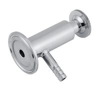 Dioche Valvola a Morsetto Sanitaria in Acciaio Inossidabile da 1 1/2" Sam1pc da 2 Pollici per l'industria Alimentare, Farmaceutica, Lattiero-casearia e Chimica