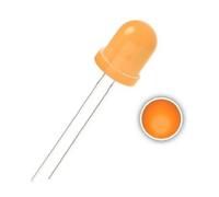 DIODI LED LUCE DIFFUSA 10mm BIANCO ROSSO VERDE BLU GIALLO RESISTENZE 5 10 50 Pz.