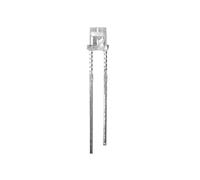 Diodo 1000 PCS, LED a lente piatta da 3,1 mm, LED ultra luminoso a luce rossa, SLR3061, diodo a emissione luminosa, 622 nm, bordo mancante sul lato AMNzOgOdL