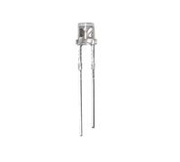 Diodo 1000PCS, LED a lente piatta da 3,1 mm, LED ultra luminoso a luce rossa, SLR3066, diodo a emissione luminosa, 622nm, bordo mancante sul lato AMNzOgOdL
