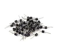 Diodo del raddrizzatore Klatata, 50pcs 1000V 10A diodi di silicio elettronico, conducibilità elettrica a un modo, per la modulazione della codifica della polarità del regolatore