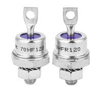 Diodo Raddrizzatore, 5 Coppie Diodo Raddrizzatore a Spirale per la Ricarica della Batteria Modulo Raddrizzatore a Spirale 70HFR120/70HF120 Raddrizzatore di Polarità in avanti e Indietro