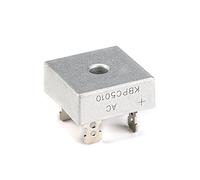 Diodo raddrizzatore a ponte, KBPC5010 50A 1000V Diodi elettronici al silicio, 4 pin AMNzOgOdL (Size : 10Pcs)