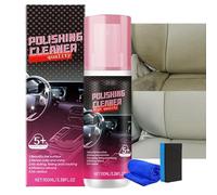 Dioeazh Detergente per Interni Auto - Spray da 100ml per Detailing e Rifinitura Veicoli | Spray Pulitore per Interni Vettura - per Sedili in Pelle Cruscotto Console e Braccioli Sbiaditi Crepati e