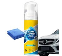Dioeazh Detergente Schiumoso per Auto | 60ml Agente Schiumogeno Multiuso Potente - Pulitore Per Tessuti Auto - per Veicoli Camion Golf Garage Casa Cucine Bagni Cruscotti Sedili Sottosedili Pannelli
