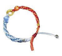 Diogeynu Anime alla moda personalizzato con colori rosso e blu per i fan di Nuzar e oggetti da collezione accessori moda fatti a mano