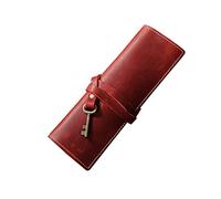 Diogeynu Astuccio portapenne vintage fatto a mano astuccio arrotolabile per matite portamatite portapenne amico artista scrittore in pelle astuccio pratico rotolo astuccio portapenne fatto a mano per