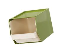 Diogeynu Scaffale multifunzionale per bustine di tè in PP trasparente Disegni impilabili da scrivania o da parete per snack da ufficio e organizzatori di bustine di tè da caffè impilabili