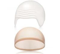 Diogeynu Trucco Testa Calva Parrucche Cappelli Falso Calvo Parrucche Calve Caps Per Adulti Bambini Halloween Cosplay Party Costume Accessori Unisex