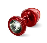 Diogol Anni Round Spina anale Rosso nero 25 mm