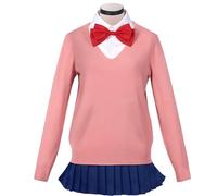 Diohauxi Ayase Momo Cosplay Costume Anime, set completo con parrucca, uniforme scolastica, Halloween, feste, abbigliamento quotidiano
