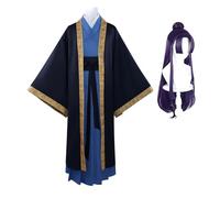 Diohauxi Jinshi Costume Cosplay - Ancient Hanfu Set con parrucca | Anime Role Play Outfit per Halloween