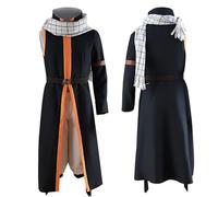 Diohauxi Natsu Dragneel Cosplay Costume - Costume da combattimento Samurai completo Halloween Uniform,Anime gioco di ruolo