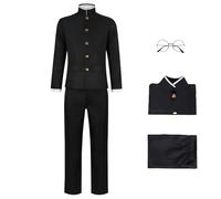Diohauxi Okarun, costume da cosplay anime uniforme, set completo con parrucca, Halloween, feste, abbigliamento quotidiano
