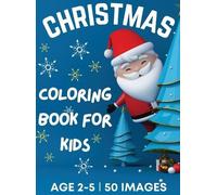 Dion McAdams Christmas Coloring Book for Kids Ages 2-5 (Copertina rigida)