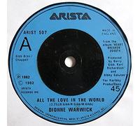 Dionne Warwick - All the love in the world (1982) / Vinyl single [Vinyl-Single 7'']
