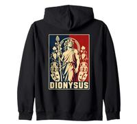 Dionysus Dio Greco Teatro Tragedia Commedia Felpa con Cappuccio