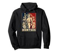 Dionysus Dio Greco Teatro Tragedia Commedia Felpa con Cappuccio