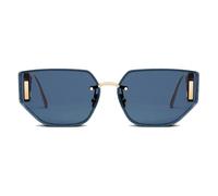 Dior 30 Montaigne B3U Rimless Butterfly Sunglasses - Gold Metal Temples with CD Hinge