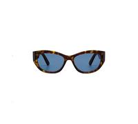 Dior 30 Montaigne B5U Cat-Eye Butterfly Sunglasses - Grey Lenses, Brown Acetate Frame with Gold CD Hinge