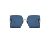 Dior 30montaigne S7u Occhiali Da Sole Donna Argento Geometrico Blu 61mm
