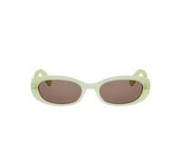Dior Dior Oblique B1i Occhiali Da Sole Donna Verde Ovali Marrone 52mm