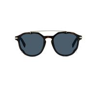 Dior Diorblacksuit Ri Occhiali Da Sole Uomo Avana Pantos Blu 56mm