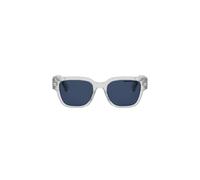 Dior Dioroblique S1i Occhiali Da Sole Uomo Trasparente Squadrato Blu 53mm