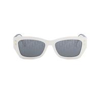 Dior Diorpacific S2u Occhiali Da Sole Donna Bianco Squadrato Argento 53mm
