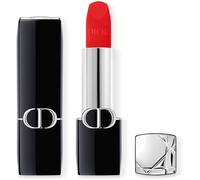DIOR Rouge Dior rossetto lunga tenuta ricaricabile colore 888 Strong Red Velvet 3.5 g
