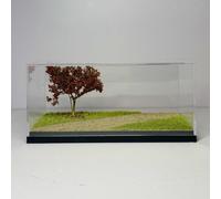 Diorama 1/64 Ruote pressofuse calde Scenari per modelli di auto Vetrina per