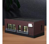 Diorama di costruzione di una casa in scala 1/64 HO, accessori decorativi da