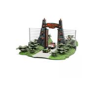Diorama Nano Scena 30° Anniversario Di Jurassic Park Ingresso Parco Giurassico