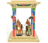 DIORAMA SCENE DELL'ANTICO EGITTO - IL FARAONE E SUA MOGLIE DEL PRADO AGAED003A
