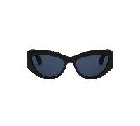 DiorTribales B1I Butterfly Sunglasses -Black Acetate Frame with Pearl & Gold Hinge Detail