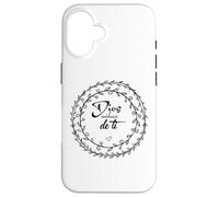 Dios cuidará de ti, No pierdas la fe no dejes de creer Custodia per iPhone 16