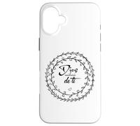 Dios cuidará de ti, No pierdas la fe no dejes de creer Custodia per iPhone 16 Plus