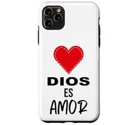 Dios es Amor - Spanish Christian Bible Verse Tee Custodia per iPhone 11 Pro Max