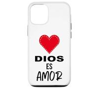 Dios es Amor - Spanish Christian Bible Verse Tee Custodia per iPhone 12/12 Pro