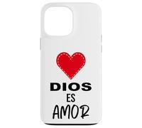 Dios es Amor - Spanish Christian Bible Verse Tee Custodia per iPhone 13 Pro Max