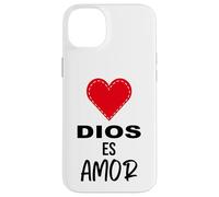 Dios es Amor - Spanish Christian Bible Verse Tee Custodia per iPhone 14 Plus