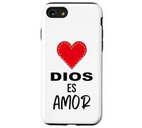 Dios es Amor - Spanish Christian Bible Verse Tee Custodia per iPhone SE (2020) / 7 / 8