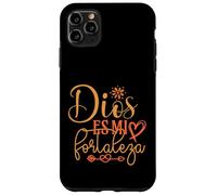 Dios es mi fortaleza: Mi refugio seguro en la tormenta. Custodia per iPhone 11 Pro Max