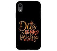 Dios es mi fortaleza: Mi refugio seguro en la tormenta. Custodia per iPhone XR