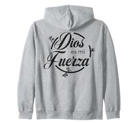 Dios es Mi fuerza. Felpa con Cappuccio
