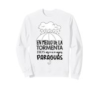 Dios es Mi paraguas en Medio de la tormenta Felpa