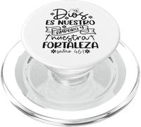 Dios es nuestro amparo y fortaleza PopSockets PopGrip per MagSafe
