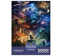 Dios Jigsaw Puzzle Universo 1000 Pezzi Adulto Regalo Per Amore E Amico Per Gioco Familiare Gioco Education Decorazione Interna Unica Stress Relief Toy 70x50cm/1000pcs