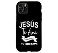 Dios te ama con amor eterno, ya no endurezcas más tu corazón Custodia per iPhone 11 Pro